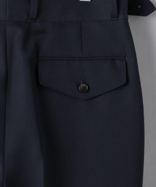 The CLASIK（ザクラシック）の「＜The CLASIK（ザ・クラシック）＞ ウール ギャザー パンツ■■■（その他パンツ・メンズ・ネイビー・5/4）」の7枚目の写真
