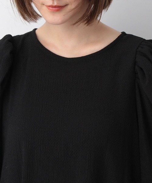 e/rm（イーアールエム）の「【e/rm】テクスチャーカタパフワンピース　235182（ワンピース・レディース・ベージュ/グリーン系その他4/ブラック/ライトベージュ/その他/ナチュラル/ブラウン/ネイビー/アイボリー/ライトグリーン・FREE）」の16枚目の写真