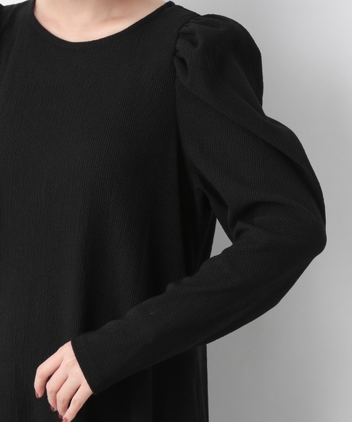 e/rm（イーアールエム）の「【e/rm】テクスチャーカタパフワンピース　235182（ワンピース・レディース・ベージュ/グリーン系その他4/ブラック/ライトベージュ/その他/ナチュラル/ブラウン/ネイビー/アイボリー/ライトグリーン・FREE）」の17枚目の写真