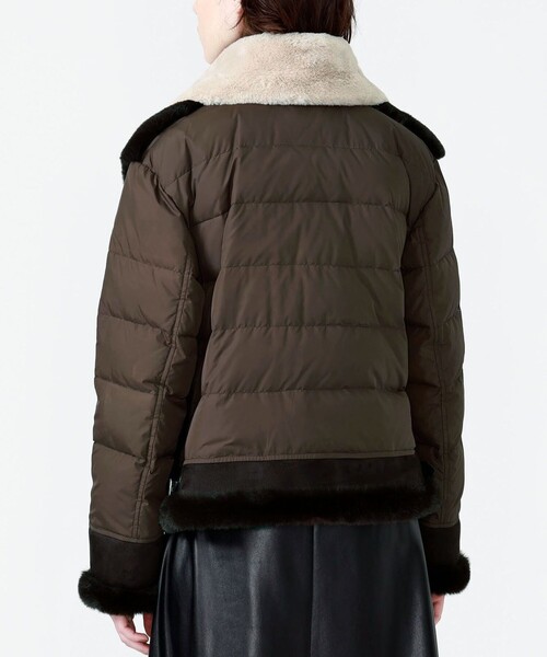 LOVELESS(ラブレス)の「ブラウンエコファーコンビラーダースダウン(ブルゾン・レディース・ブラウン系その他5・34/36)」の9枚目の写真