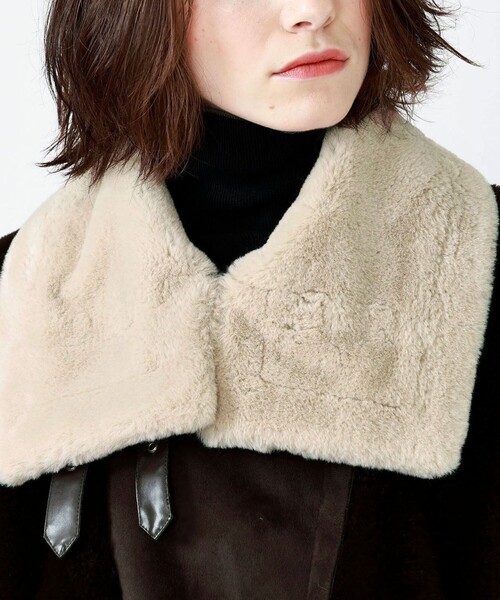 LOVELESS(ラブレス)の「ブラウンエコファーコンビラーダースダウン(ブルゾン・レディース・ブラウン系その他5・34/36)」の10枚目の写真