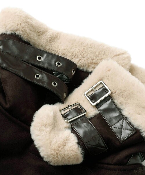 LOVELESS(ラブレス)の「ブラウンエコファーコンビラーダースダウン(ブルゾン・レディース・ブラウン系その他5・34/36)」の17枚目の写真