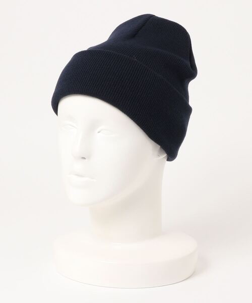 Anuenue（アヌエヌエ）の「カラバリ ワッチ ニット帽（ニットキャップ/ビーニー・メンズ・ブラック/ベージュ/パープル/ネイビー/ブラウン/グレー/レッド/カーキ/イエロー/オレンジ/ブルー/モスグリーン/ダークグレー/ワインレッド/ダークブルー/ライトイエロー/ライトピンク/ブルーグリーン/グレイッシュベージュ/レンガ・FREE）」の9枚目の写真