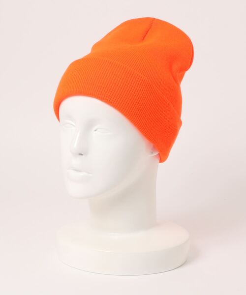 Anuenue（アヌエヌエ）の「カラバリ ワッチ ニット帽（ニットキャップ/ビーニー・メンズ・ブラック/ベージュ/パープル/ネイビー/ブラウン/グレー/レッド/カーキ/イエロー/オレンジ/ブルー/モスグリーン/ダークグレー/ワインレッド/ダークブルー/ライトイエロー/ライトピンク/ブルーグリーン/グレイッシュベージュ/レンガ・FREE）」の20枚目の写真
