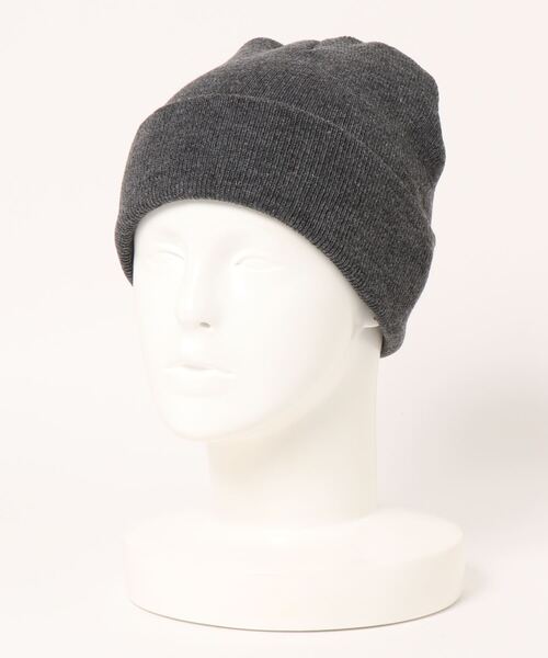 Anuenue（アヌエヌエ）の「カラバリ ワッチ ニット帽（ニットキャップ/ビーニー・メンズ・ブラック/ベージュ/パープル/ネイビー/ブラウン/グレー/レッド/カーキ/イエロー/オレンジ/ブルー/モスグリーン/ダークグレー/ワインレッド/ダークブルー/ライトイエロー/ライトピンク/ブルーグリーン/グレイッシュベージュ/レンガ・FREE）」の4枚目の写真