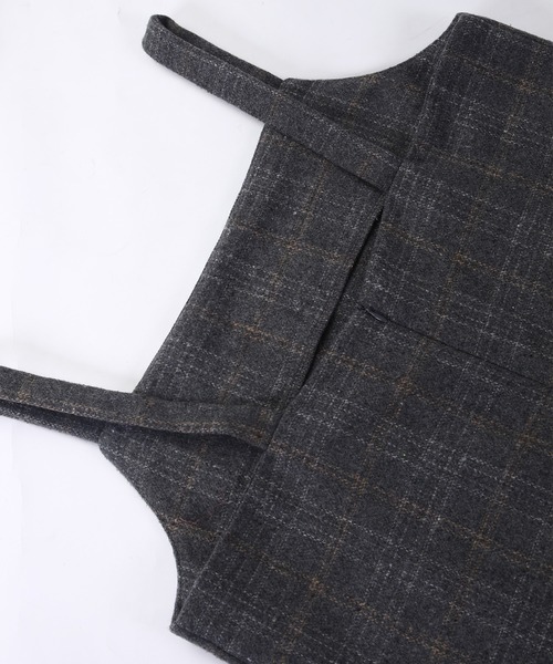MAISON DE THERESE(メゾン ド テレーズ)の「チェックキャミワンピース(ワンピース・レディース・ブラウン/グレー・LARGE/MEDIUM/SMALL/X-LARGE)」の20枚目の写真