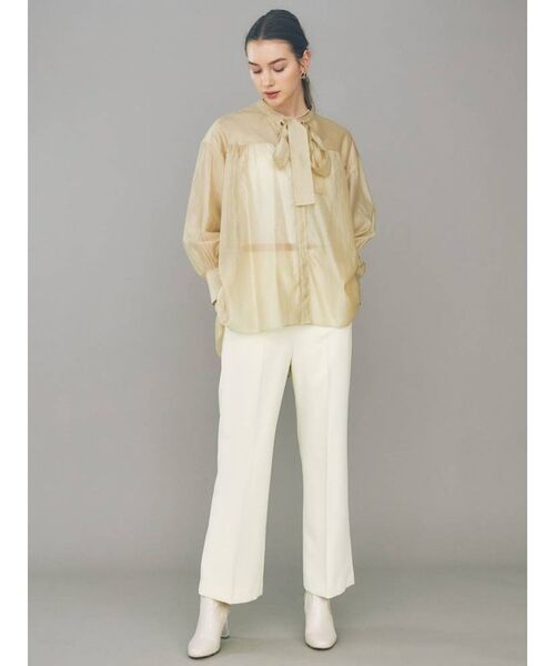 MERCURYDUO（マーキュリーデュオ）の「カラーストレートパンツ（その他パンツ・レディース・ピンク/イエロー/ラベンダー/ベージュ・SMALL/MEDIUM）」の20枚目の写真