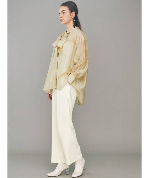 MERCURYDUO（マーキュリーデュオ）の「カラーストレートパンツ（その他パンツ・レディース・ピンク/イエロー/ラベンダー/ベージュ・SMALL/MEDIUM）」の21枚目の写真