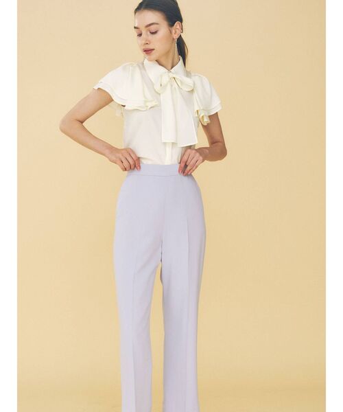 MERCURYDUO（マーキュリーデュオ）の「カラーストレートパンツ（その他パンツ・レディース・ピンク/イエロー/ラベンダー/ベージュ・SMALL/MEDIUM）」の17枚目の写真