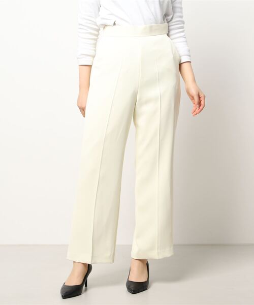 MERCURYDUO（マーキュリーデュオ）の「カラーストレートパンツ（その他パンツ・レディース・ピンク/イエロー/ラベンダー/ベージュ・SMALL/MEDIUM）」の4枚目の写真