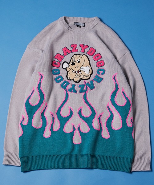 GALFY（ガルフィー）の「GALFY 炎の体育会セーター（ニット/セーター