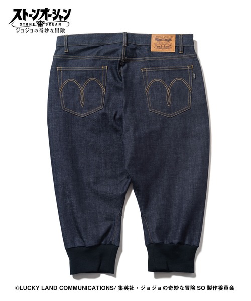 jojoリメイク　デニムジャケット　デニムパンツ jojoリメイクデニムジャケットデニムパンツ