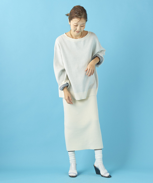 plage(プラージュ)の「les Tendre PEGASUS スカート◆(スカート・レディース・ホワイト/オレンジ/ネイビー/スカイブルー・38/36)」の22枚目の写真