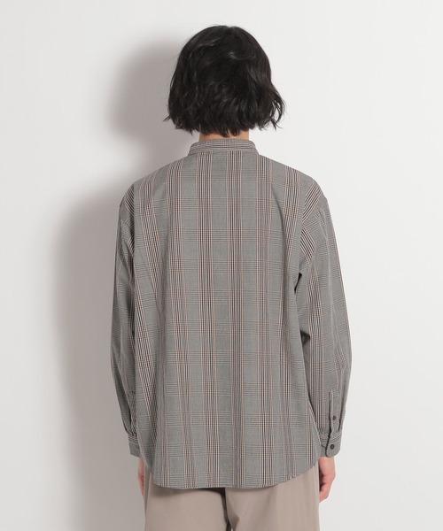 niko and...（ニコアンド）の「コットンツイルバンドカラーシャツ（シャツ/ブラウス・メンズ・ベージュ/ネイビー/イエロー/アイボリー・MEDIUM/LARGE）」の20枚目の写真