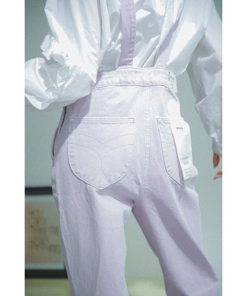 ROLLA'S（ローラス）の「(ROLLA'S)オーバーオール（サロペット/オーバーオール・レディース・パープル・27/26）」の11枚目の写真