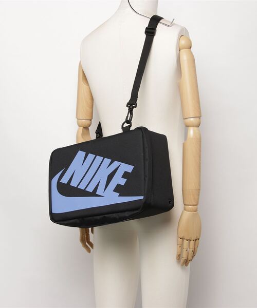 NIKE（ナイキ）の「NIKE ナイキ シューズボックスバッグ（ショルダーバッグ・メンズ・ブラック/ブラック×ブルー/オレンジ/オレンジ系その他/ブラック×ホワイト・FREE）」の11枚目の写真