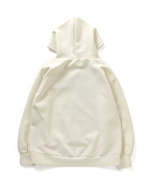 algy(アルジー)の「/ラウンドヘム転写フーディー(パーカー・キッズ・ミント/アイボリー/ピンク・XX-SMALL/X-SMALL/MEDIUM/SMALL)」の6枚目の写真