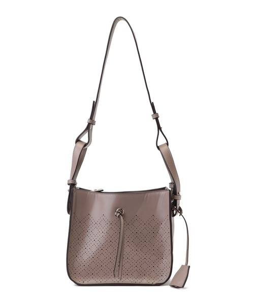 LITTLE ACCESSORIES（リトルアクセサリーズ）の「マルチWAY　パンチングバッグ（ショルダーバッグ・レディース・ブラック/グレイッシュベージュ/ライトイエロー・フリー）」の15枚目の写真