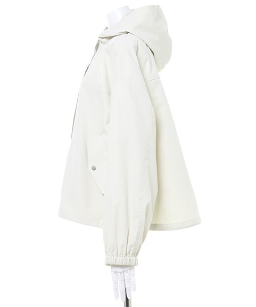 INGNI（イング）の「マウンテンパーカー（マウンテンパーカー・レディース・アイボリー/ブラック/ライトベージュ/ベージュ系その他/ライトカーキ・M）」の7枚目の写真