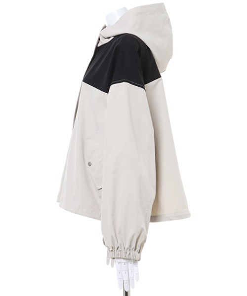 INGNI（イング）の「マウンテンパーカー（マウンテンパーカー・レディース・アイボリー/ブラック/ライトベージュ/ベージュ系その他/ライトカーキ・M）」の15枚目の写真