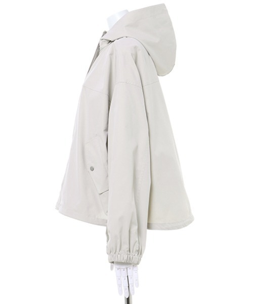 INGNI（イング）の「マウンテンパーカー（マウンテンパーカー・レディース・アイボリー/ブラック/ライトベージュ/ベージュ系その他/ライトカーキ・M）」の19枚目の写真