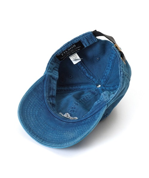 FILSON（フィルソン）の「FILSON　#18803 ウォッシュドロープロファイルキャップ 80444566034（キャップ・メンズ・ネイビー/マスタード/ダークグリーン・F）」の13枚目の写真