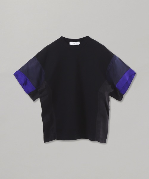 TOGA PULLA トーガ プルラ バックオープン Tシャツ　黒 美品✨️TOGA PULLA トーガ プルラ バックオープン Tシャツ 黒