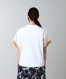 toga pulla トーガプルラ Cupra Jersey Tシャツ ブラック TOGA PULLA（トーガ プルラ）の「【TOGA PULLA/トーガプルラ