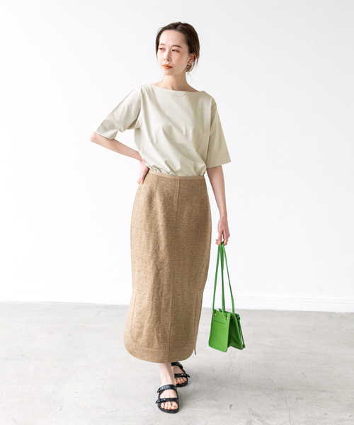 IENA - 冴子さま専用リブボートネック IENA（イエナ）の「RIB ボートネックプルオーバー◇（ニット