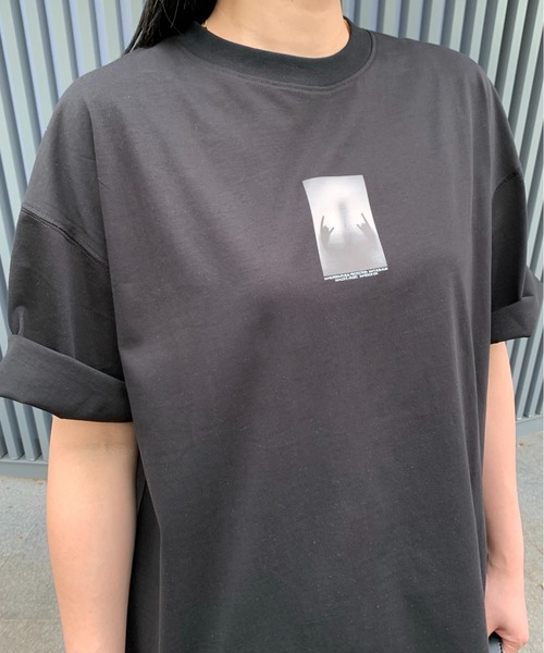 A DEGREE FAHRENHEIT(エーディグリーファーレンハイ)の「【ユニセックス商品】CORSAオーバーサイズT(Tシャツ/カットソー・メンズ・ホワイト/ブラック・MEDIUM/LARGE/FREE)」の18枚目の写真