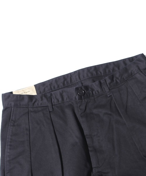 2AM（ツーエイエム）の「SEVEN BY SEVEN/セブン バイ セブン TAPERD CHINO TROUSERS- Splash Paint Embroidery-（スラックス・メンズ・ブラック・M/L）」の9枚目の写真