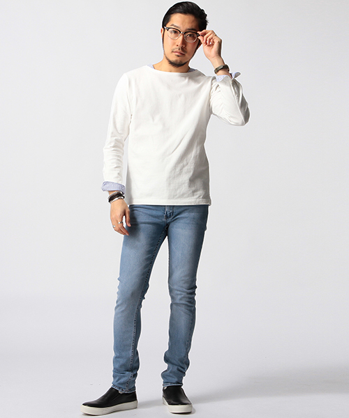 BEAMS(ビームス)の「CHEAP MONDAY / アイスウォッシュ スキニージーンズ(デニムパンツ・メンズ・ライトブルー・30inch/28inch/32inch/29inch/31inch/27inch/33inch)」の20枚目の写真