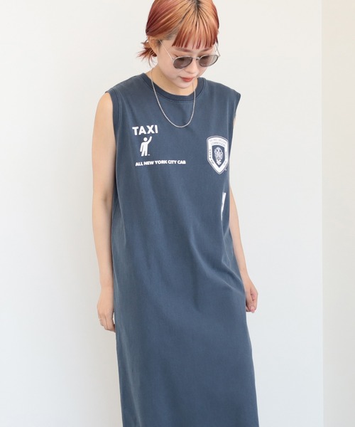 グッドロックスピード　フィリックス　リンガーT 2点纏め　ビームスボーイワンピ BEAMS BOY（ビームス ボーイ）カット ツイル マキシ ワンピース