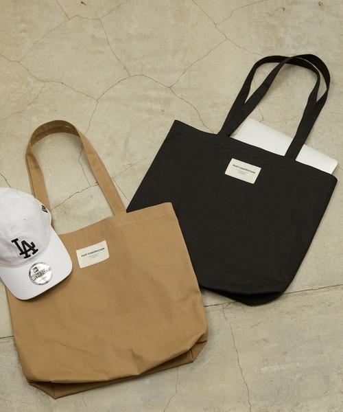 WEGO（ウィゴー）の「WEGO/タグカラートートバッグ（トートバッグ・メンズ・ホワイト/ベージュ/ブラック/グリーン系その他/ピンク・FREE）」の20枚目の写真