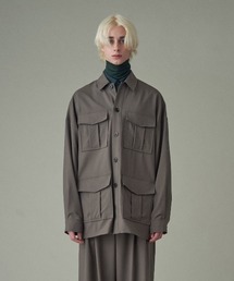 OVERSIZED SAFARI JACKET ( NEW SPEC )