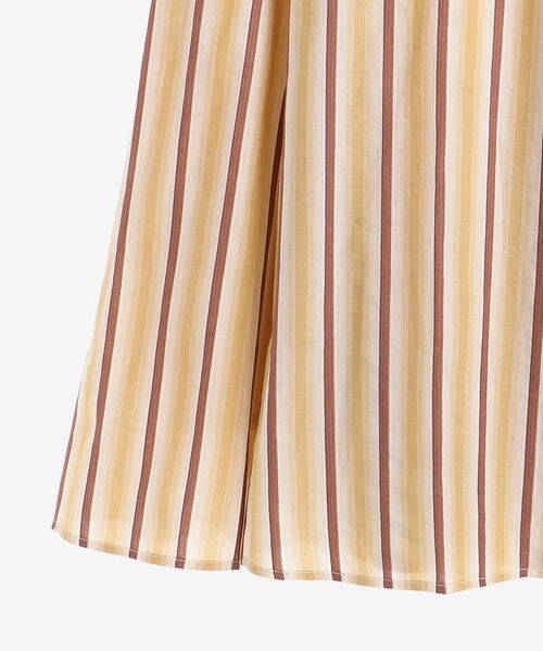 le.coeur blanc(ルクールブラン)の「ドビーストライプフレアスカート(スカート・レディース・パープル系その他/イエロー系その他・38)」の20枚目の写真