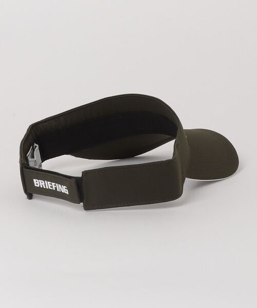 BRIEFING（ブリーフィング）の「【ブリーフィングゴルフ】WOMENS BASIC VISOR/ウィメンズベーシックバイザー（サンバイザー・レディース・ネイビー/ホワイト/オリーブ/ブラック・FREE）」の6枚目の写真