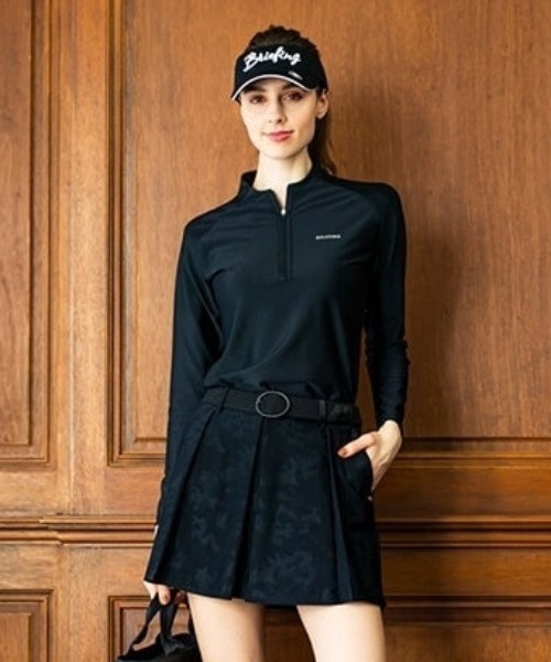 BRIEFING（ブリーフィング）の「【ブリーフィングゴルフ】WOMENS BASIC VISOR/ウィメンズベーシックバイザー（サンバイザー・レディース・ネイビー/ホワイト/オリーブ/ブラック・FREE）」の3枚目の写真