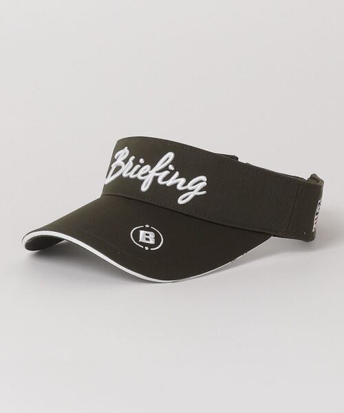 BRIEFING（ブリーフィング）の「【ブリーフィングゴルフ】WOMENS BASIC VISOR/ウィメンズベーシックバイザー（サンバイザー・レディース・ネイビー/ホワイト/オリーブ/ブラック・FREE）」の11枚目の写真