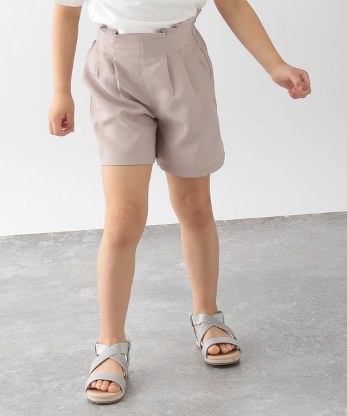 GLOBAL WORK(グローバルワーク)の「キッズ/さらさら快適キュロット/273288(その他パンツ・キッズ・チャコールグレー/カーキ/ライトピンク/アイボリー/グリーン系その他6/オレンジ・110cm/100cm/120cm/130cm/160cm/150cm/140cm)」の21枚目の写真