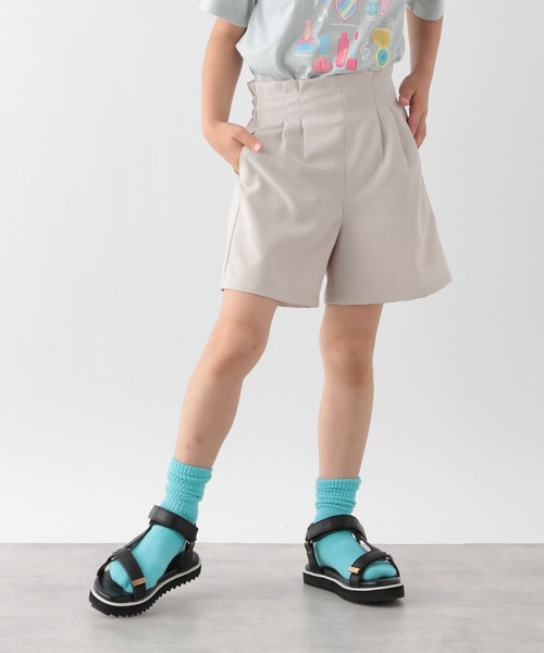 GLOBAL WORK(グローバルワーク)の「キッズ/さらさら快適キュロット/273288(その他パンツ・キッズ・チャコールグレー/カーキ/ライトピンク/アイボリー/グリーン系その他6/オレンジ・110cm/100cm/120cm/130cm/160cm/150cm/140cm)」の17枚目の写真