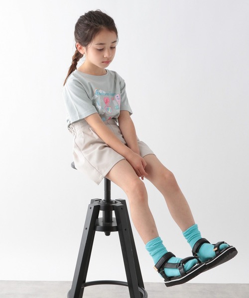 GLOBAL WORK(グローバルワーク)の「キッズ/さらさら快適キュロット/273288(その他パンツ・キッズ・チャコールグレー/カーキ/ライトピンク/アイボリー/グリーン系その他6/オレンジ・110cm/100cm/120cm/130cm/160cm/150cm/140cm)」の15枚目の写真
