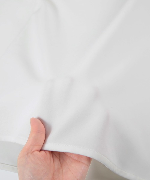 UR'S(ユアーズ)の「前後2wayフレアワンピース(ワンピース・レディース・ホワイト/ブラック/ネイビー/オレンジ/キャメル・S/M/L/PS(XS-S))」の20枚目の写真