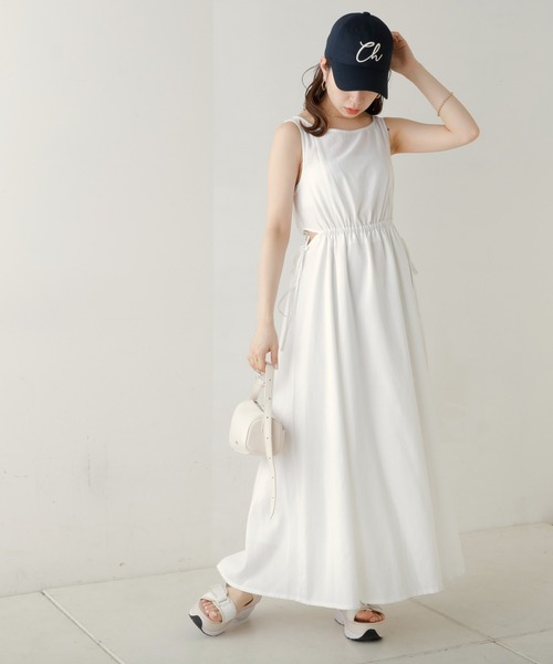 Chico（チコ）の「Chキャップ（キャップ・レディース・ホワイト/ミント/ネイビー/ピンク/ベージュ/ブラック/グリーン・FREE）」の15枚目の写真