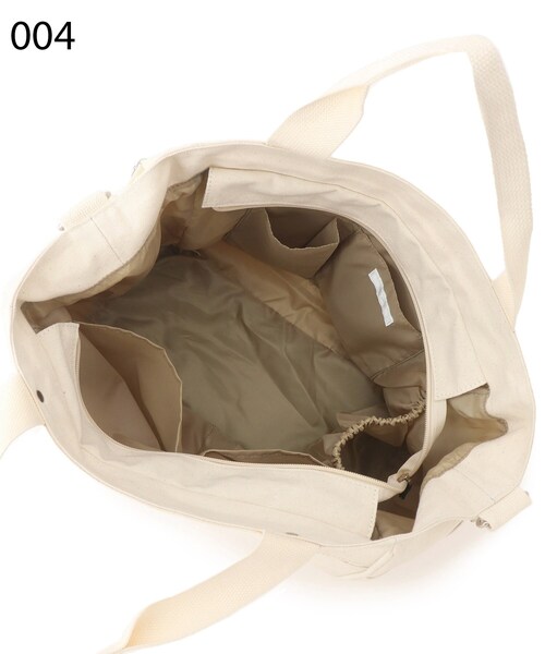 DRESKIP(ドレスキップ)の「◆多収納マザーズトートバッグ(トートバッグ・レディース・ダークグリーン/グレー/アイボリー・00)」の7枚目の写真