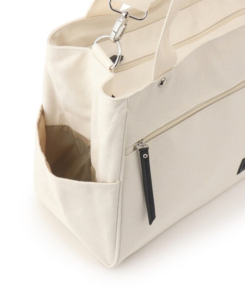 DRESKIP(ドレスキップ)の「◆多収納マザーズトートバッグ(トートバッグ・レディース・ダークグリーン/グレー/アイボリー・00)」の14枚目の写真