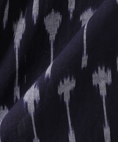 B.C STOCK(ベーセーストック)の「INDIA FAB. IKAT ジャガード シャツカーディガン(シャツ/ブラウス・メンズ・パープル/ネイビー/ブラウン・MEDIUM/LARGE)」の19枚目の写真