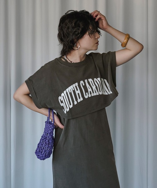 GOOD ROCK SPEED（グッドロックスピード）の「【GOOD ROCK SPEED】キャミワンピ&Tシャツセット（ワンピース・レディース・ブラック・FREE）」の17枚目の写真