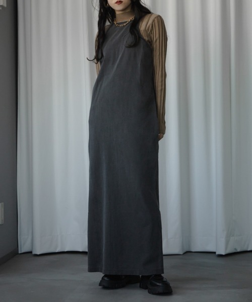 GOOD ROCK SPEED（グッドロックスピード）の「【GOOD ROCK SPEED】キャミワンピ&Tシャツセット（ワンピース・レディース・ブラック・FREE）」の12枚目の写真