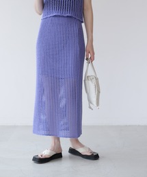 frames RAY CASSIN | WEB限定 メッシュニットスカート(スカート)